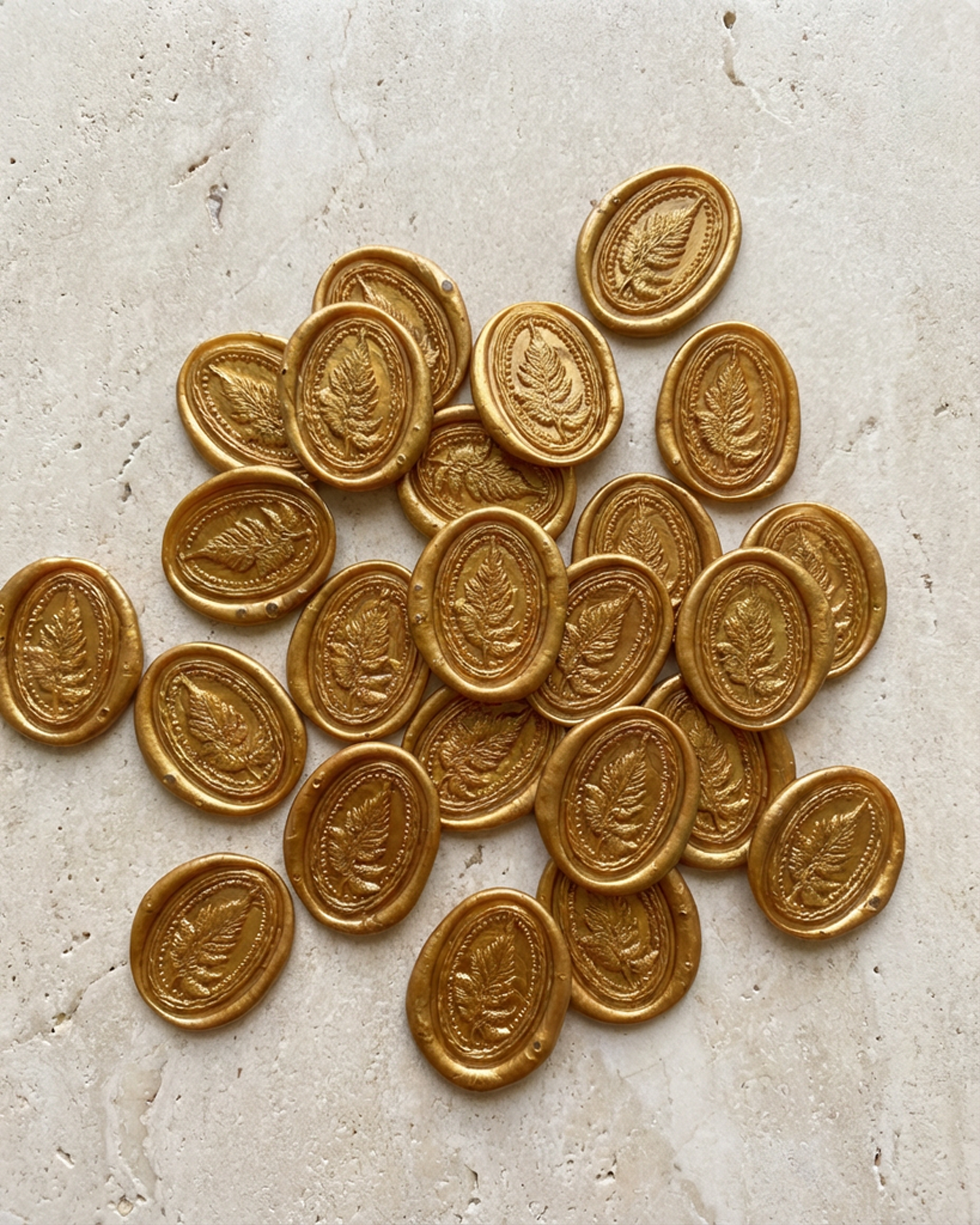 Odbicie lakowe Liść paproci