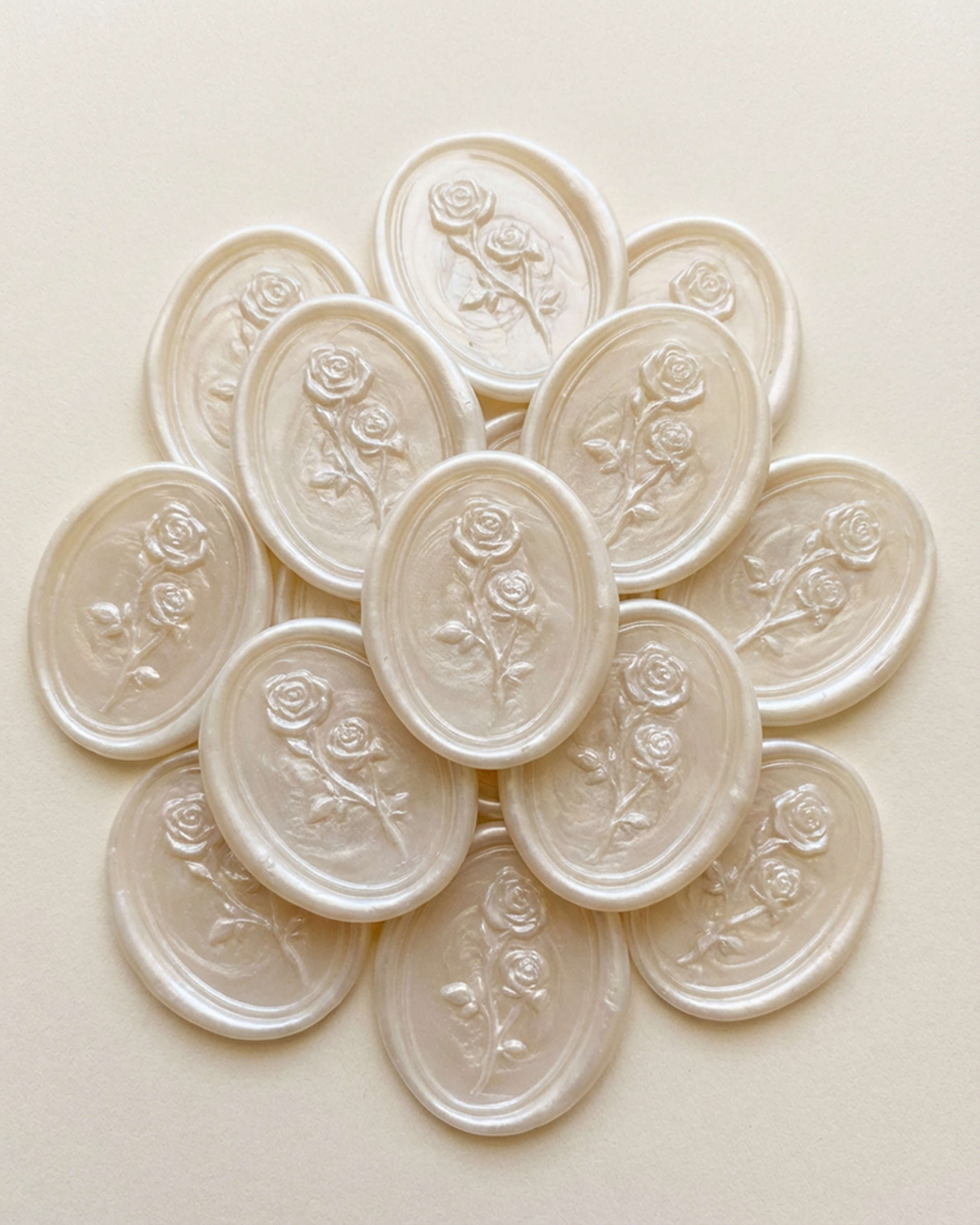 Odbicie lakowe Rose Oval