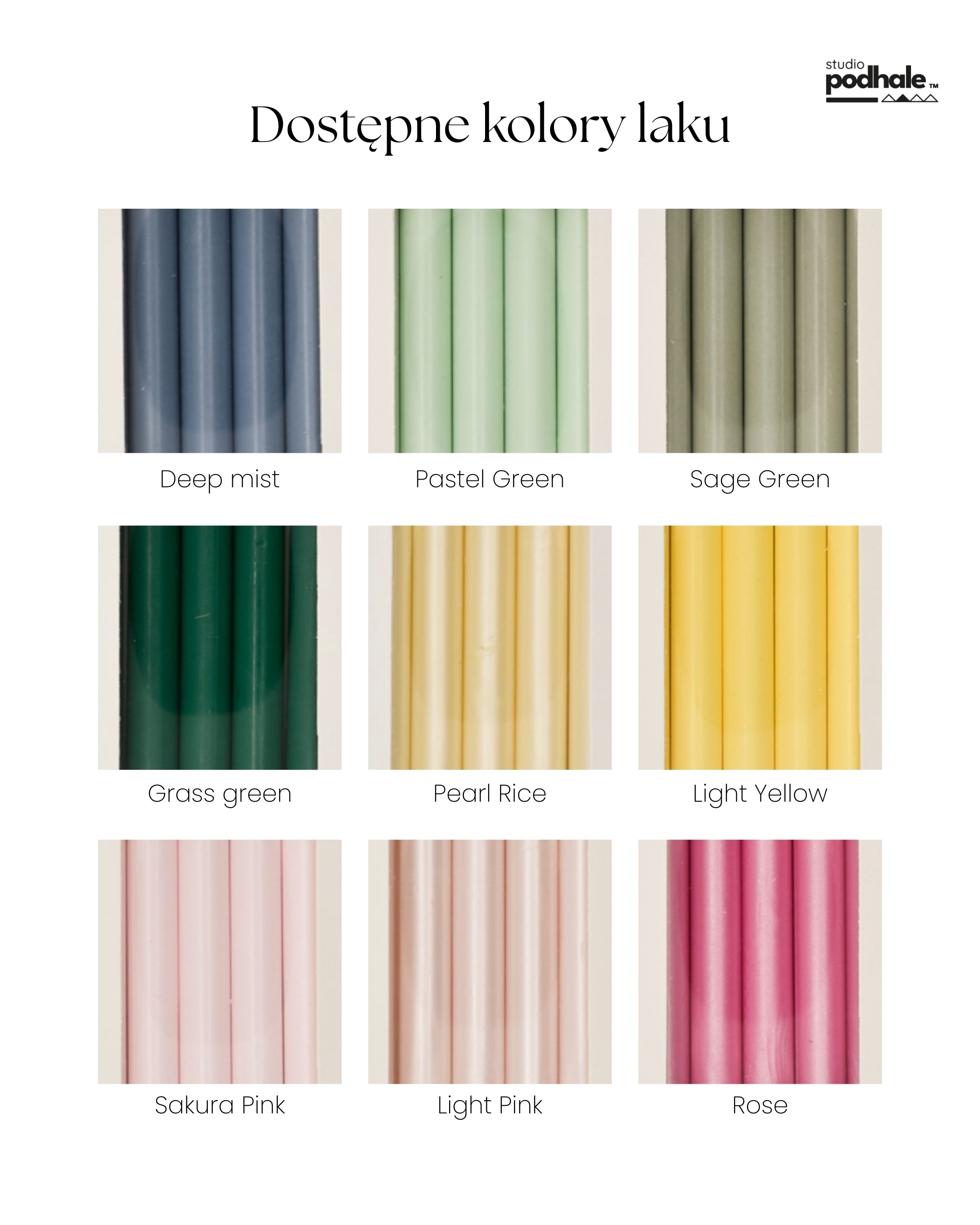 Odbicie lakowe Róża