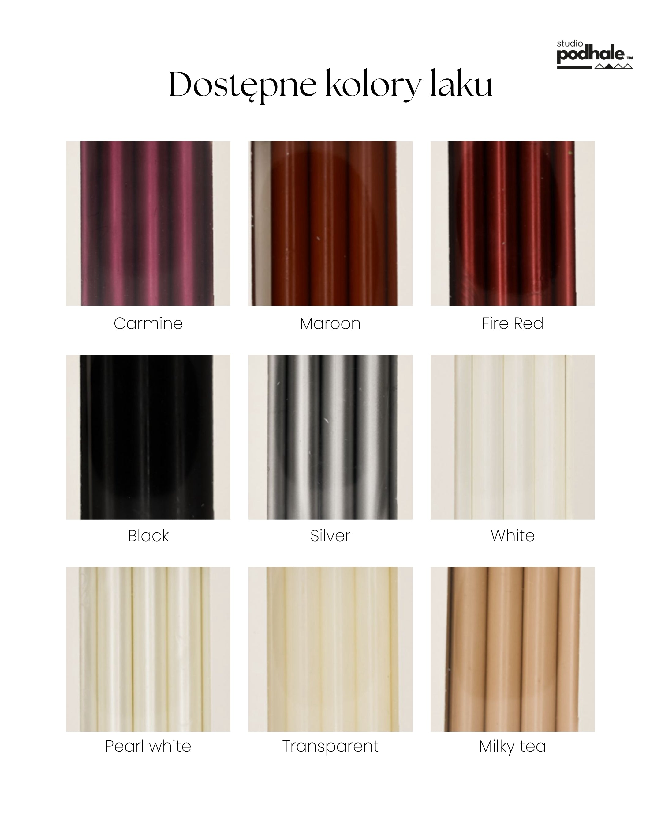 Odbicie lakowe Róża