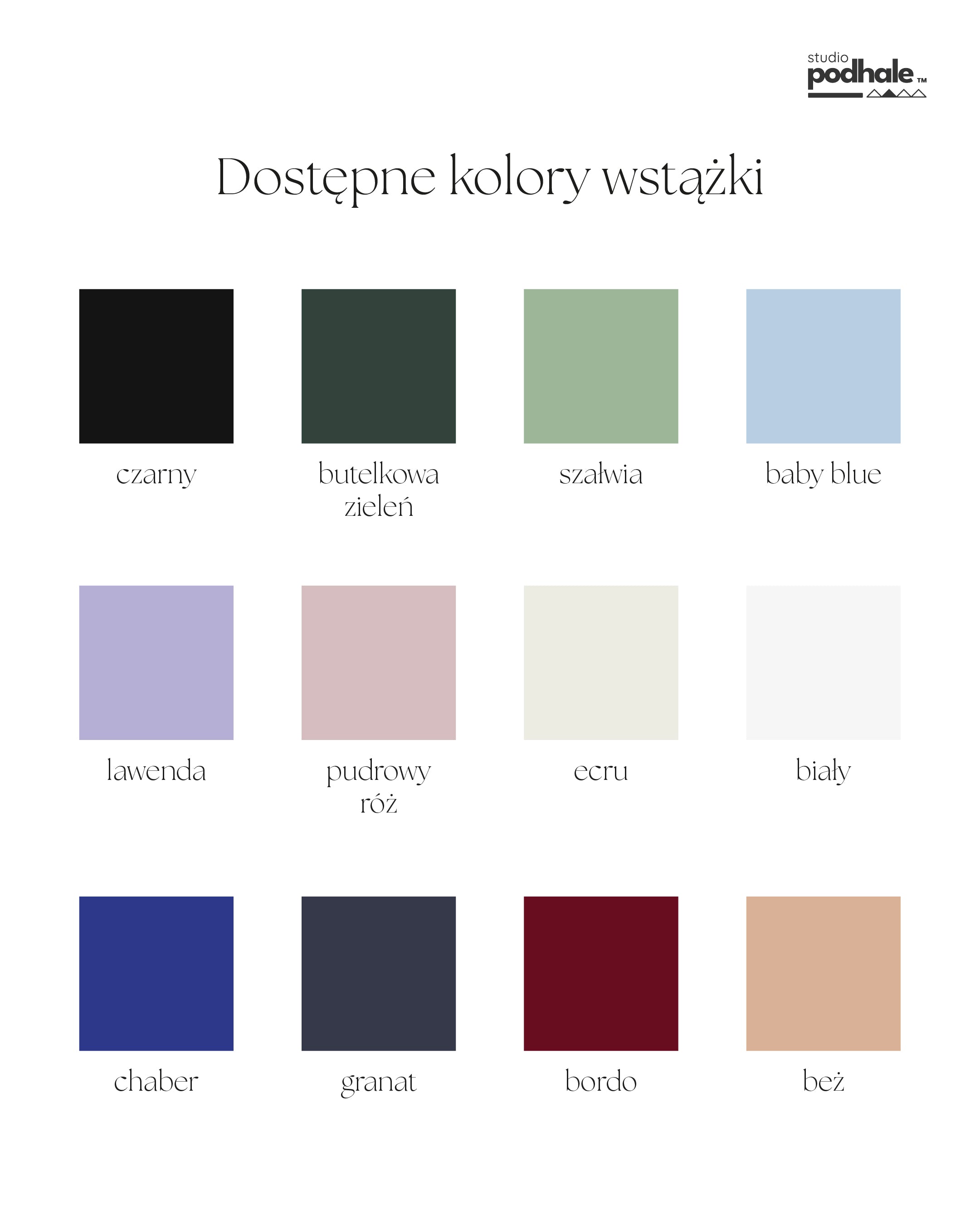 Szyfonowa wstążka do bukietu