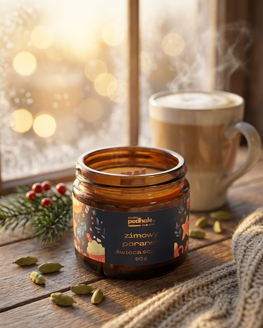 Świeca sojowa Zimowy poranek