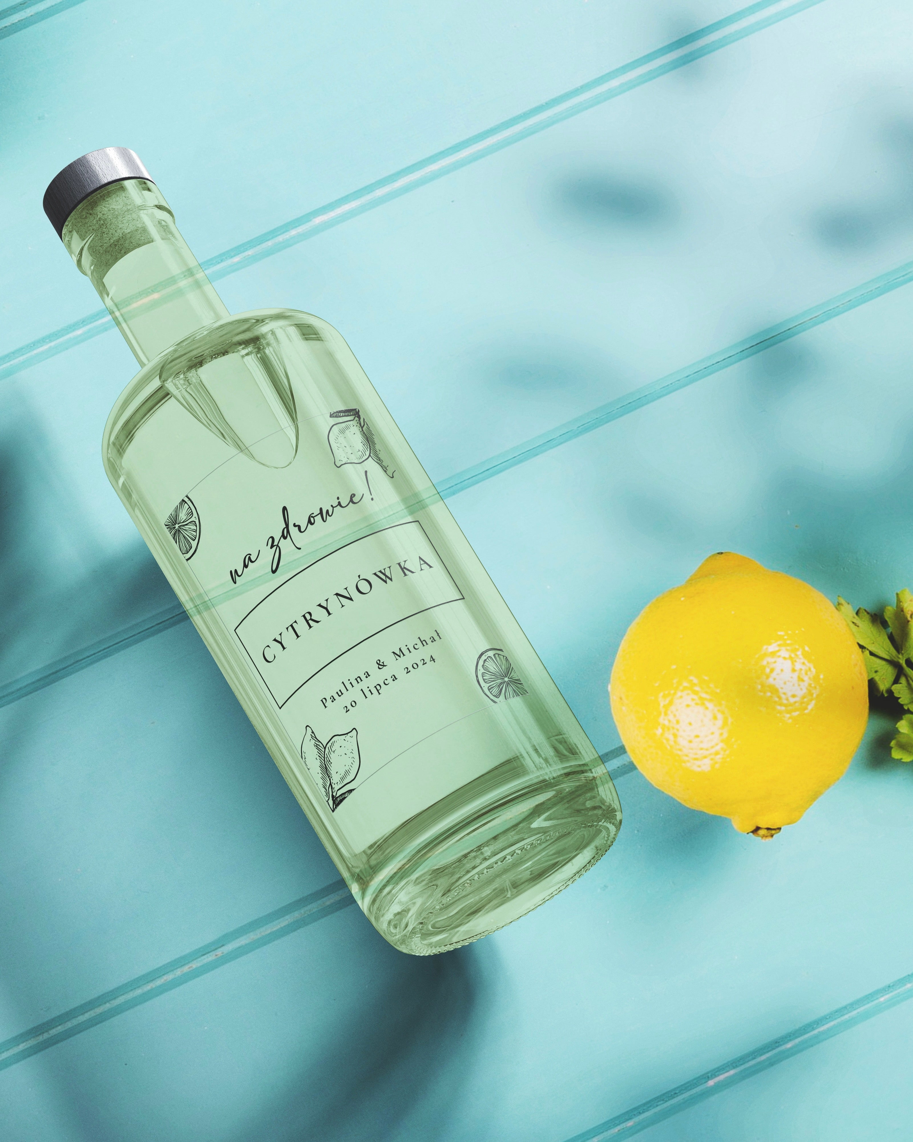 Naklejka na alkohol Bella Limone