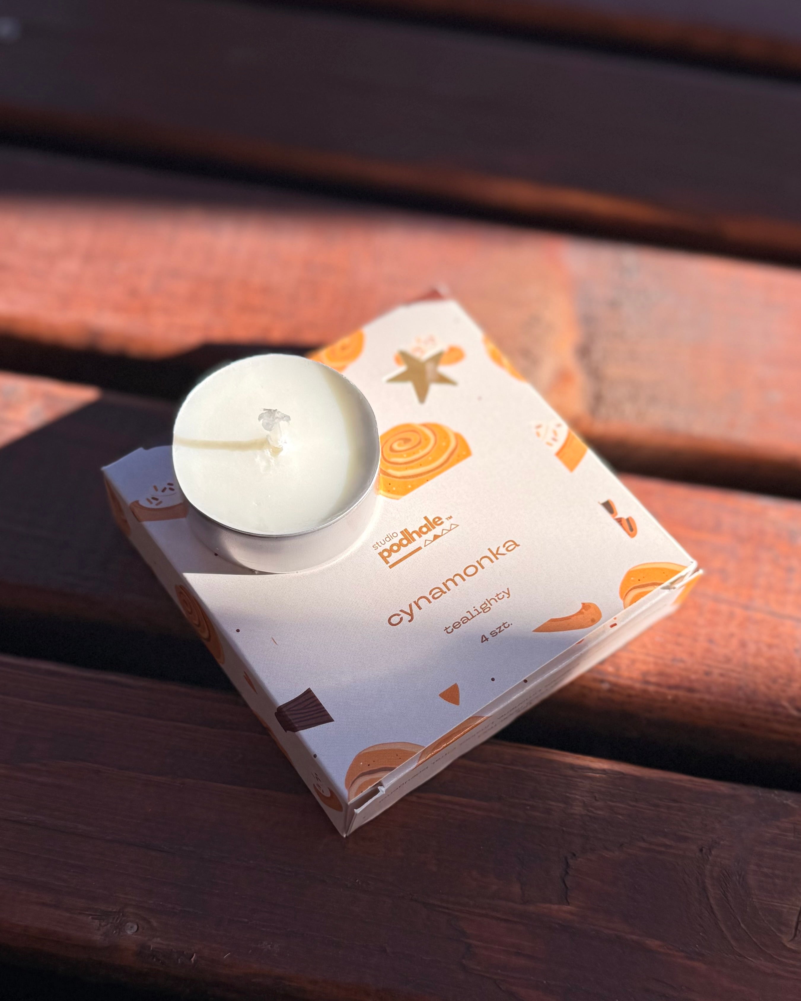 Tealighty "Cynamonka" - 4 szt.