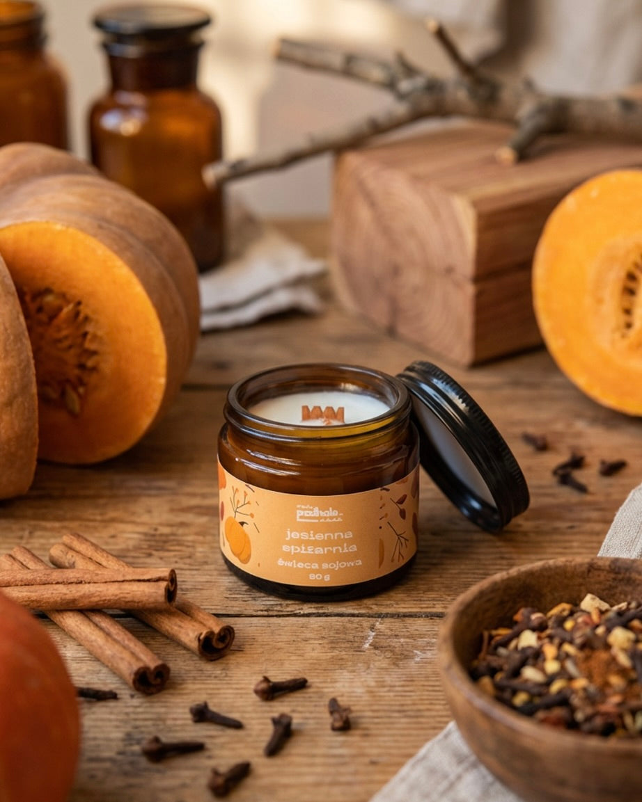 Świeca sojowa "Jesienna spiżarnia"