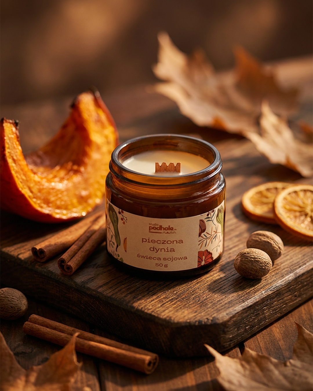 Świeca sojowa Pieczona dynia